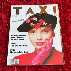 Taxi magazine December 1986